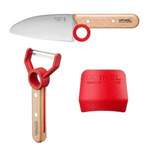 Opinel Le Petit Chef 3-Piece Set | Red