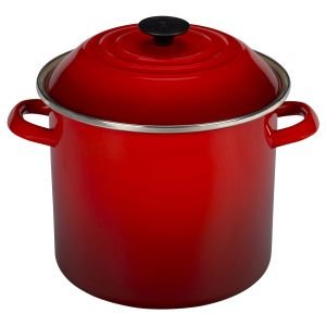 Le Creuset Large Stock Pot in Cherry Red - 16 qt