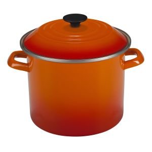 Le Creuset 8 Qt. Stock Pot | Flame Orange