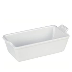 Heritage Loaf Pan in White by Le Creuset