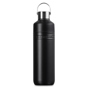 Le Creuset On The Go 33oz Stainless Steel Water Bottle | Licorice