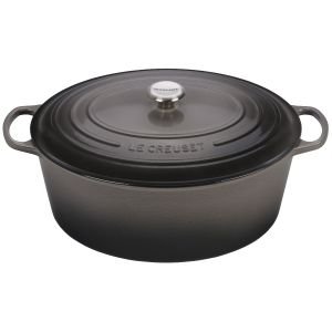 Oyster Gray Signature 15.5 Qt Oval Dutch Oven | Le Creuset | Everything ...