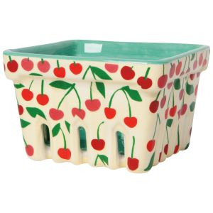  image shows Danica Jubilee Berry Basket | Very Cherry against a blank, white background  