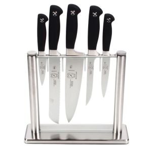 Mercer Genesis Knife Set 6 Piece W/ Glass Case