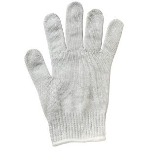 Mercer Culinary Millennia Cut-Resistant Large White-Cuff Gloves ...