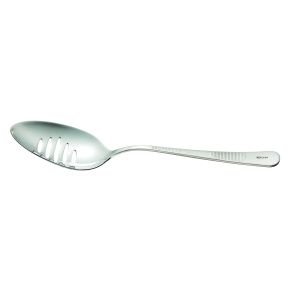 Mercer Culinary Plating Spoon with Slotted Bowl - 9"