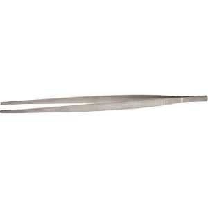 Mercer Culinary Straight Precision Plus Stainless Steel Plating Tongs | 11-3/4"