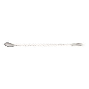 Mercer Barfly 12.4" Stainless Steel Bar Spoon with Fork