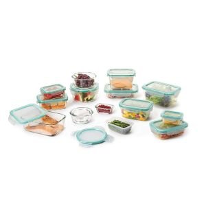 OXO Good Grips Smart Seal Glass & Plastic Container Set | 30-Piece