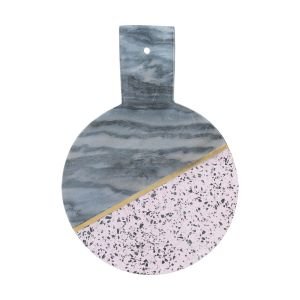 Typhoon | Elements Collection Terrazzo Stone/Marble Serving Board with Handle