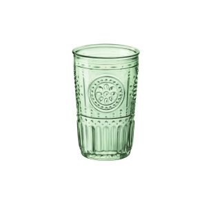 thumbnail image 2 of Bormioli Rocco Romantic Cooler Glasses, Set Of 4, 16 Oz - Pastel Green, Italian Made 2 of 4