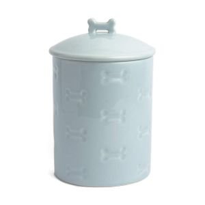 Park Life Designs 1.4 Qt. Ceramic Treat Jar | Manor (Blue)

