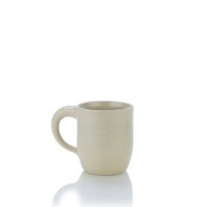 Martinez Pottery Hand Turned Stoneware Coffee Mug | Natural