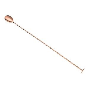 Mercer Barfly Copper-Plated Bar Spoon with Muddler M37019C