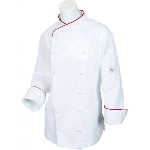 Mercer Women's Chef Coat and Ladies' Chef Jacket for Chefs, Caterers, and Cooking Professionals: M62045WR1X, 1XL Size