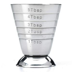Mercer Barfly 2.5-Ounce Stainless Steel Bar Measuring Cup - M37069