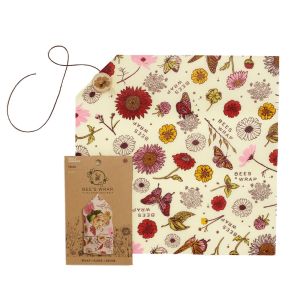 image shows Bee's Wrap Vegan Sandwich Wrap | Meadow Magic - New for 2026 against a blank, white background