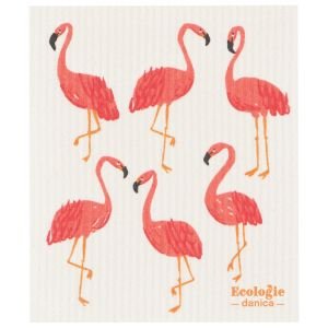 Ecologie by Danica Swedish Dish Cloth | Flamingo
