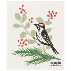 Ecologie by Danica Swedish Dish Cloth | Woodpecker