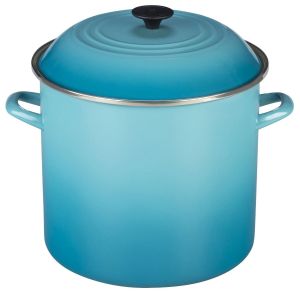 Le Creuset 16 Qt. Stock Pot | Caribbean Blue