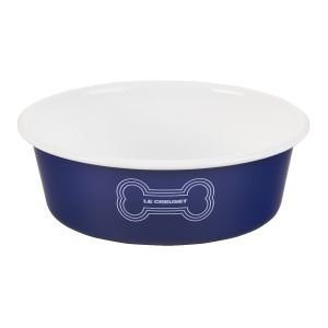 Le Creuset 6-Cup Large Dog Bowl | Dark Blue
