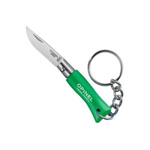 Opinel No.02 Colorama Folding Knife Keychain | Green