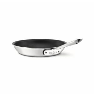 All-Clad D5 Brushed Stainless Steel Nonstick Fry Pan | 10"