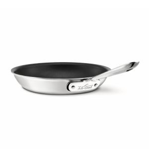 All-Clad D5 Brushed Stainless Steel Nonstick Fry Pan | 12"