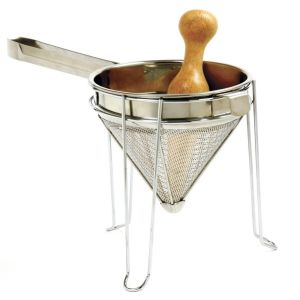 Norpro Chinois Strainer with Stand & Pestle