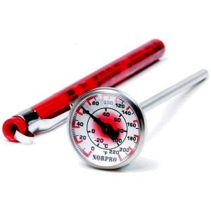 Norpro Instant Read Thermometer Red