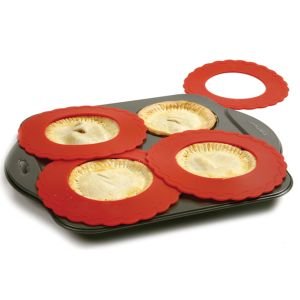 Pie Shields Protect Crust Edges from Overbrowning