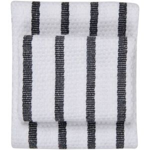 Now Designs by Danica Basketweave Dishtowel | Black