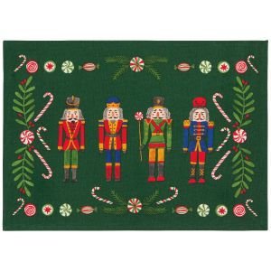 Now Designs by Danica Printed Placemat | Nutcracker