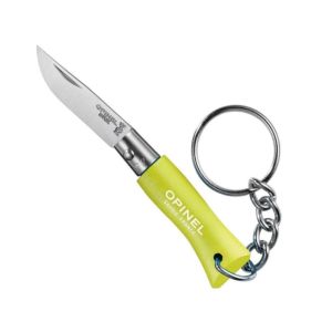 Opinel No.02 Colorama Folding Knife Keychain | Anise
