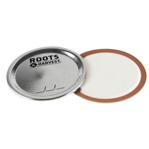 Roots & Harvest Wide Mouth Canning Lids | Pack of 12