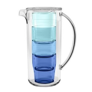 TarHong Simple Stacked Nested Pitcher Set