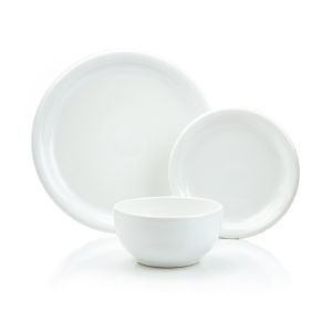 Fiesta® 12-Piece Bistro Dinnerware Set | White