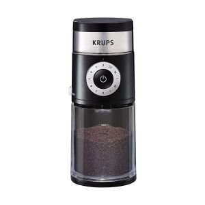 Black for sale online Krups GX550850 Burr Coffee Grinder 