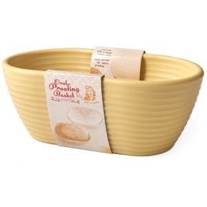 image shows Talisman Designs Oval Proofing Basket  against a blank, white background