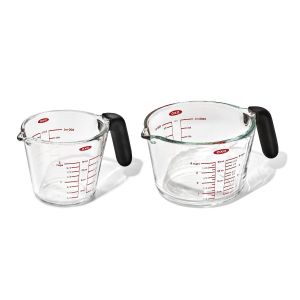 OXO Glass Measuring Cup Set | 2 Cup and 4 Cup 