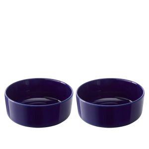 image shows LSA Collective 6" Cereal/Soup Bowl (Set of 2) | Cobalt against a blank, white background