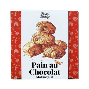 image shows FarmSteady Pain au Chocolat Making Kit  against a blank, white background