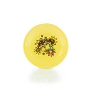 Fiesta® 7.25" Round Salad Plate | Peace & Love (Sunflower)