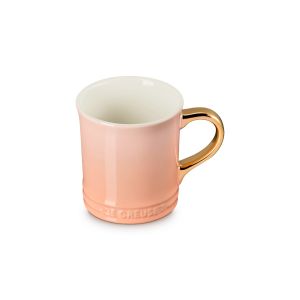 Le Creuset 14oz Gold Metallic Handle Mug | Pêche