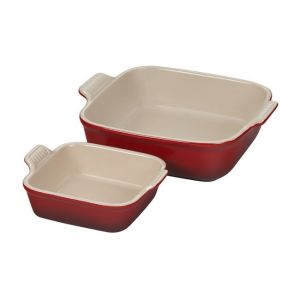 PG0800S2-3567 Heritage Square Dishes - Cerise