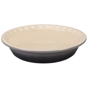 Le Creuset Heritage Fluted Pie Dish (9") - Oyster Grey