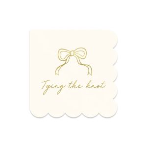 My Mind's Eye Tying the Knot Cocktail Napkins | 18-Piece