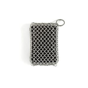  image shows FINEX Chainmail Scrubber against a blank, white background