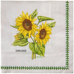 C.R. Gibson Lunch Napkins | Spode Garden Florals