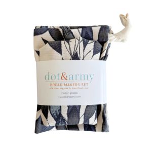 Dot & Army Brushed Leaves Bread Makers Set